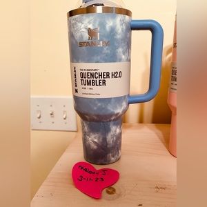 Stanley tie dye blue 40oz.